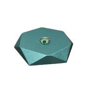 Gold Ring with Emeralds and Diamonds