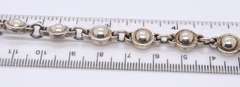 Vintage 925 Sterling Silver Fancy Link Bracelet
