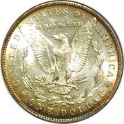 Exceptional BU 1887 New Orleans Minted Morgan Silver Dollar Nice Edge Toning!