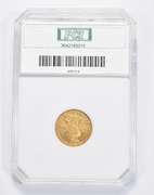 MS67 1913 $2.50 Indian Head Gold Quarter Eagle - Graded PCI