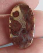 Highly figurative 10.92ct crazy lace Agate