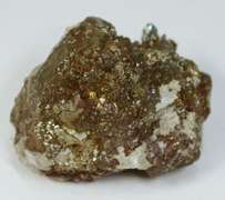 Battling hues! 295ct natural Pyrite in matrix
