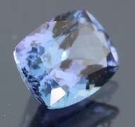 High fire 2.24ct cushion cut Tanzanite