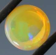 Round cut! 2.71ct unheated Welo Jelly Opal