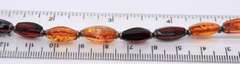 Vintage 925 Sterling Silver Amber Beads Bracelet