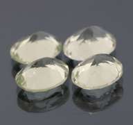 Brilliant 16.18ct natural platinum green Amethyst set