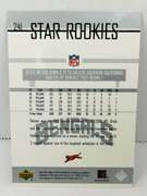 Carson Palmer Upper Deck Star Rookies Football Card