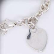 Tiffany & Co Heart Charm Bracelet