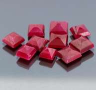Lovely 37.93ct pinkish red Ruby set