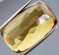 AAA cut color and clarity 27.95ct Brazilian Citrine