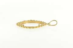 14K Yellow Gold Diamond $20 Liberty Gold Double Eagle Holder Pendant