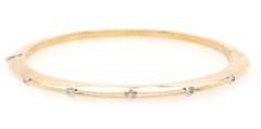 0.30ctw Diamond Bangle Bracelet in 18K