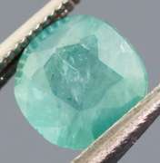 Deep blue green 1.19ct untreated Grandidierite