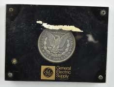 1878 Morgan Silver Dollar General Electric Supply Holder