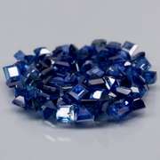Heated only top blue 3.11ct Sapphire set