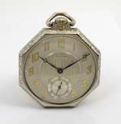 Splendid 1921 14K YG Waltham Pocket Watch