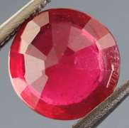 Amazing blood red 2.24ct Ruby solitaire