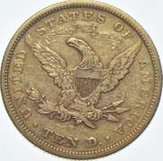 1869-S $10 Liberty Head Gold Eagle