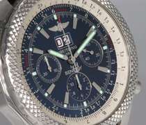 Breitling Bentley 6.75 Speed Chronograph 48MM Blue Dial Men's Watch