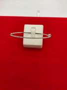 BRAND NEW 14K WHITE GOLD AND DIAMOND BANGLE BEACELET