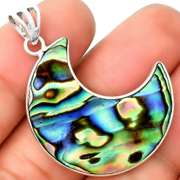 Stunning 23.71ct Abalone Shell pendant