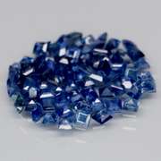 Natural 3.20ct royal blue Sapphire set