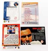 4 Derek Jeter Baseball Cards