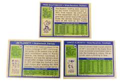 3 Topps 1972 Football Greats