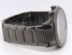 Armani Renato Quartz 42mm Gunmetal Grey Steel Watch