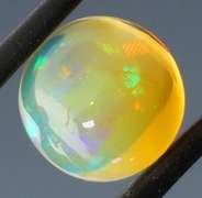 Round cut! 2.71ct unheated Welo Jelly Opal