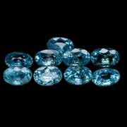Excellent 9.25ct Swiss blue Zircon set