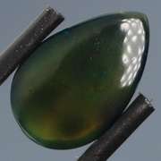 Exciting! 2.28ct floral fairy fire flashing Black Opal