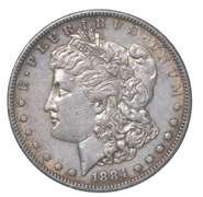 1884-S Morgan Silver Dollar