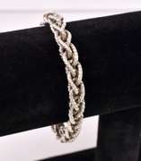 Braided Sterling Silver Bracelet