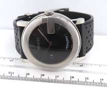 Gucci G Watch with Black Strap