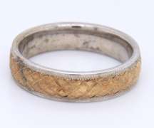 Vintage 925 Sterling Silver Wedding Band