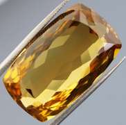 AAA cut color and clarity 27.95ct Brazilian Citrine