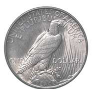 1934 Peace Silver Dollar