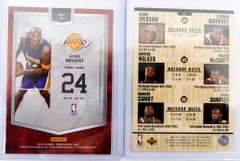 2 Kobe Bryant Basketball Cards