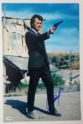 Clint Eastwood Autographed Signed Dirty Harry 12x18 Photo ACOA