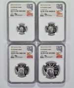 (4) PF70UCAM 2001-W $10-$100 American 1/10-1 Oz Platinum Eagle NGC