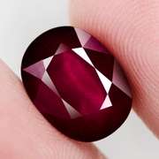 Striking 8.25ct violet red Rhodolite Garnet