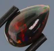 Glowing! 2.12ct full cover multi-pattern black Opal