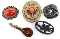 Estate Lot of 8 Antique Pins