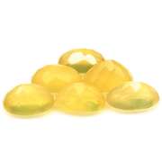 Glistening 20.21ct natural golden Fire Opal set