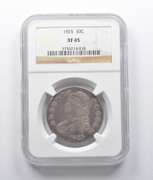 XF45 1825 Capped Bust Half Dollar O-117 R4 NGC