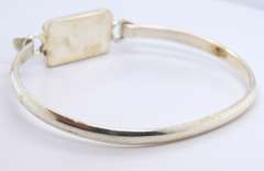 Vintage 925 Sterling Silver Turquoise Bangle
