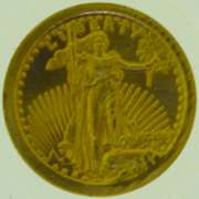 14K Gold Miniature St. Gaudens $20 Coin (Copy)