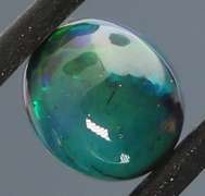 Awesome 1.26ct double sided Black Opal