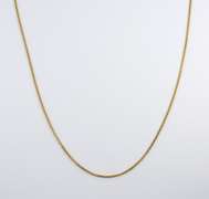 Useful 18k Box Link Necklace